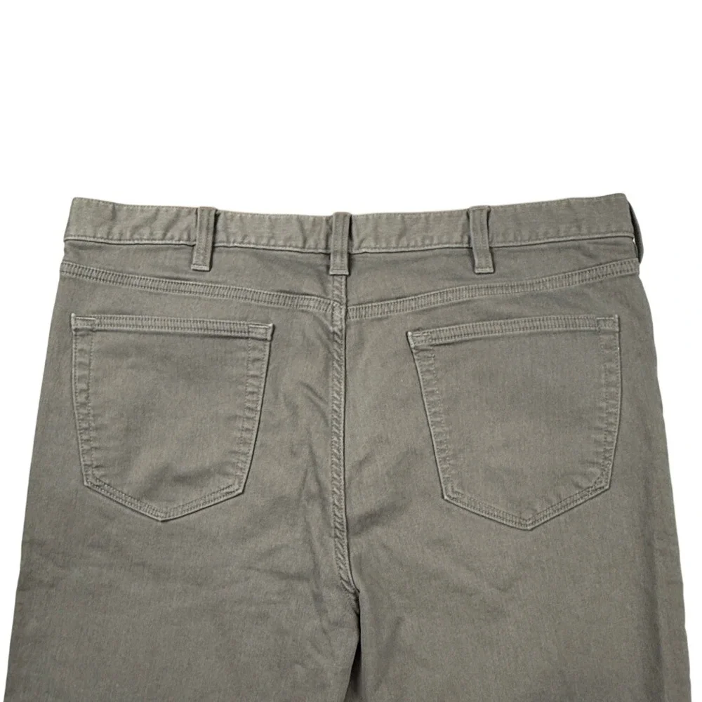 Banana Republic Traveler Slim Fit Grey Pants Stretch Five Pocket Mens 38x32